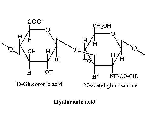 Image showing the structure of heteropolysaccahride