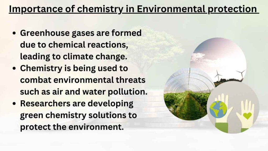 image showing Importance of chemistry in Environmental protection