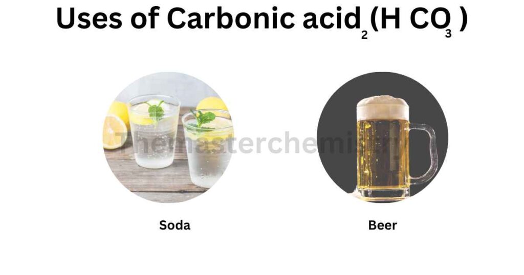 Uses of Carbonic acid image