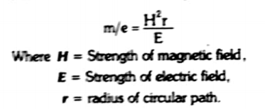 Equation for mass spectrometer