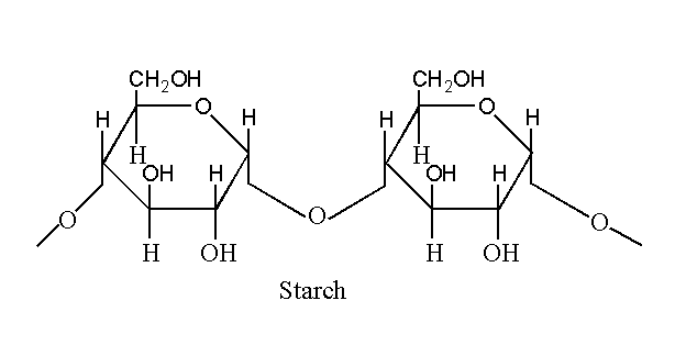 Image showing the structure of starch