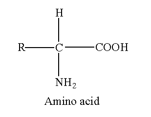 Image showing the structure of amino acid