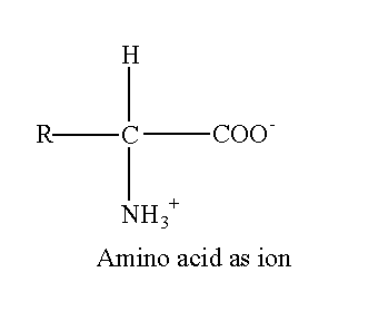 Image showing the ion structure of amino acid