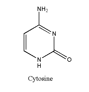 Image showing the structure of cytosine