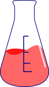 image showing Conical flask diagram