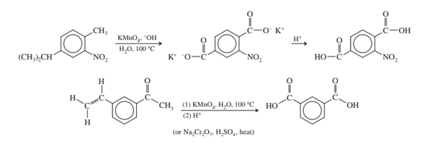 image showing chemical reaction of Permanganate Oxidation 