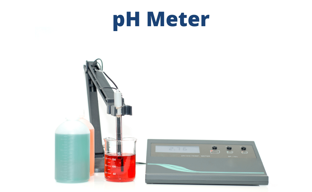 image showing pH Meter diagram