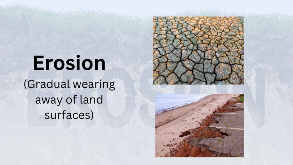 image showing Erosion as factor affecting water quality