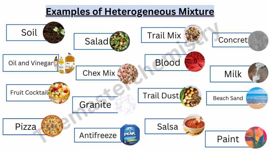 heterogeneous mixture examples pictures