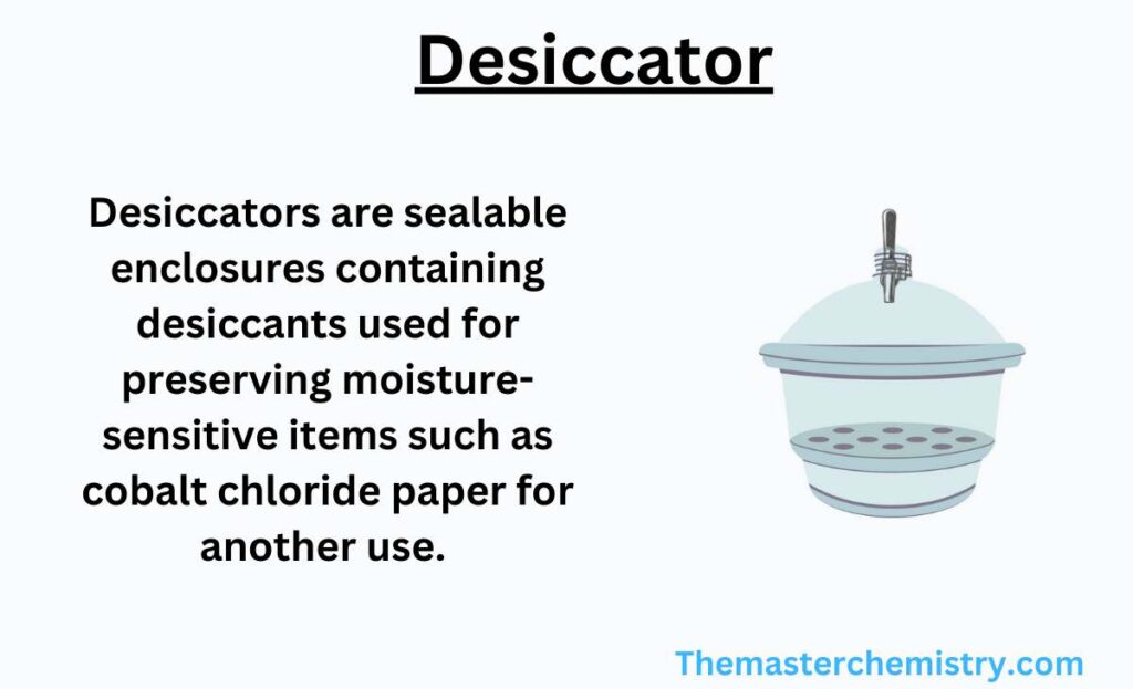 What is Desiccator image